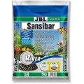 Светлый мелкий донный грунт с чёрными камешками JBL Sansibar River, 5 кг