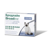 Капли Boehringer Ingelheim Broadline Спот-Он против паразитов для кошек, S, до 2.5 кг, цена за 1 аппликатор Капли Boehringer Ingelheim Broadline Спот-Он против паразитов для кошек, S, до 2.5 кг, цена за 1 аппликатор