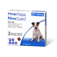 Таблетки Boehringer Ingelheim NexGard от блох и клещей для собак M, 4-10 кг, цена за 1 таблетку Таблетки Boehringer Ingelheim NexGard от блох и клещей для собак M, 4-10 кг, цена за 1 таблетку