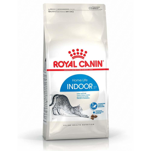 Сухой корм Royal Canin Indoor 27 для кошек постоянно живущих в помещении, 10 кг