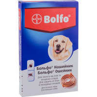 Ошейник Bayer Bolfo против блох и клещей для собак, 66 см