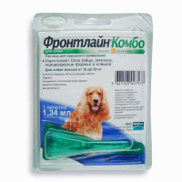 Краплі Boehringer Ingelheim Фронтлайн Комбо від бліх і кліщів для собак, M, 10-20 кг Краплі Boehringer Ingelheim Фронтлайн Комбо від бліх і кліщів для собак, M, 10-20 кг