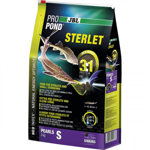 Основний корм JBL ProPond Sterlet S для стерляді невеликого розміру, 3.0 кг
