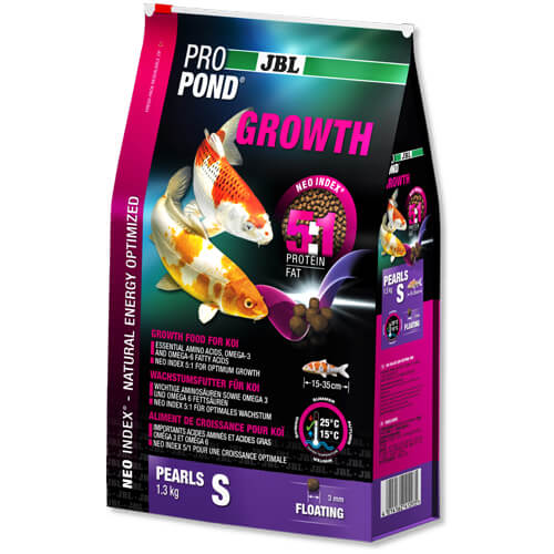 Корм JBL ProPond Growth S для зростання невеликих коропів які, 1.3 кг