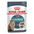 Вологий корм Royal Canin Hairball Care для виведення шерсті у кішок, шматочки в соусі, 85 г