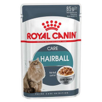 Влажный корм Royal Canin Hairball Care для выведения шерсти у кошек, кусочки в соусе, 85 г Влажный корм Royal Canin Hairball Care для выведения шерсти у кошек, кусочки в соусе, 85 г
