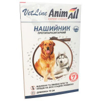 Ошейник противопаразитный AnimAll VetLine для собак, 70 см Ошейник противопаразитный AnimAll VetLine для собак, 70 см