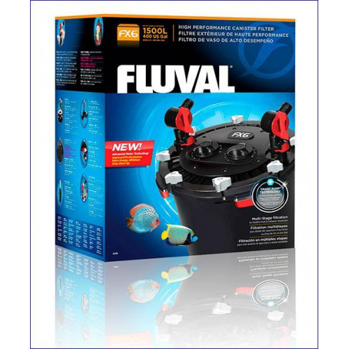 Зовнішній фільтр Hagen Fluval FX-6, для акваріума до 1500 літрів