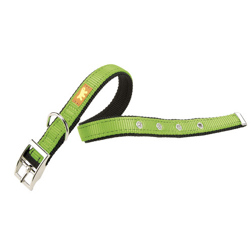 Нейлоновий нашийник Ferplast Dual CF15 / 35 Colours Green для собак, 15 мм, A: 27 ÷ 35 см