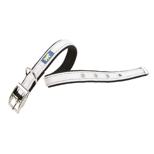 Нейлоновий нашийник Ferplast Dual CF25 / 53 Colours White для собак, 25 мм, A: 45 ÷ 53 см