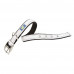 Нейлоновий нашийник Ferplast Dual CF25 / 53 Colours White для собак, 25 мм, A: 45 ÷ 53 см