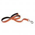 Нейлоновий поводок Ferplast Dual G25 / 110 Colours Orange для собак, 25 мм, 110 см
