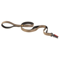 Повідець Ferplast Dual Matic G25 / 120 Black-Brown для собак з автоматичним замикання, 25 мм, 120 см