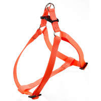 Нейлоновая шлейка Ferplast Easy P Small Orange для собак, A=B: 35÷53 см, 10 мм
