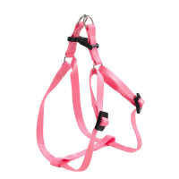 Нейлоновая шлейка Ferplast Easy P Small Pink для собак, A=B: 35÷53 см, 10 мм Нейлоновая шлейка Ferplast Easy P Small Pink для собак, A=B: 35÷53 см, 10 мм