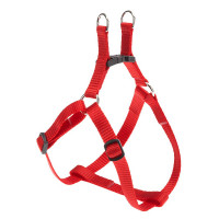 Нейлоновая шлейка Ferplast Easy P Extra Small Red для собак, A=B: 28÷38 см, 10 мм Нейлоновая шлейка Ferplast Easy P Extra Small Red для собак, A=B: 28÷38 см, 10 мм