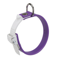 Еластичний нашийник з системою мікрорегулюванням Ferplast Ergoflex C15 / 25 Purple для собак Еластичний нашийник з системою мікрорегулюванням Ferplast Ergoflex C15 / 25 Purple для собак