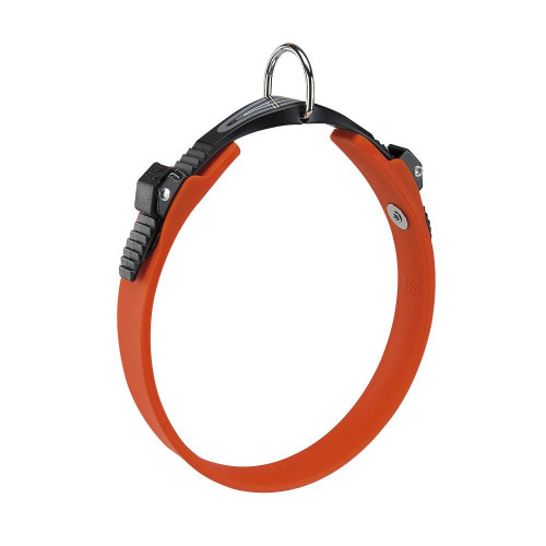 Еластичний нашийник з системою мікрорегулюванням Ferplast Ergoflex C18 / 33 Orange для собак