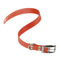 Эластичный ошейник Ferplast Ergoflex CF24/45 Orange для собак, A: 37÷45 см, B: 24 мм Эластичный ошейник Ferplast Ergoflex CF24/45 Orange для собак, A: 37÷45 см, B: 24 мм