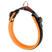 Нашийник на м'якій підкладці Ferplast Ergofluo C15 / 33 Orange для собак, A: 25 ÷ 33 см, B: 15 мм Нашийник на м'якій підкладці Ferplast Ergofluo C15 / 33 Orange для собак, A: 25 ÷ 33 см, B: 15 мм