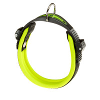 Ошейник на мягкой подкладке Ferplast Ergofluo C15/33 Yellow для собак, A: 25÷33 см, B: 15 мм Ошейник на мягкой подкладке Ferplast Ergofluo C15/33 Yellow для собак, A: 25÷33 см, B: 15 мм