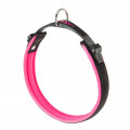 Нашийник на м'якій підкладці Ferplast Ergofluo C25 / 51 Pink для собак, A: 43 ÷ 51 см, B: 25 мм