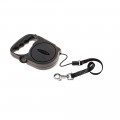 Автоматичний поводок-рулетка для собак до 12 кг Ferplast Flippy Regular Small Black, чорний, 5 м