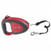 Поводок-рулетка для собак до 12 кг Ferplast Flippy Tech Cord S Red, зі шнуром, 3 м
