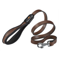 Шкіряний поводок Giotto G25 / 120 Brown для собак, 25 мм, 120 см Шкіряний поводок Giotto G25 / 120 Brown для собак, 25 мм, 120 см