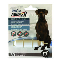Капли AnimAll VetLine Spot-On от блох и клещей для собак весом 40-60 кг Капли AnimAll VetLine Spot-On от блох и клещей для собак весом 40-60 кг