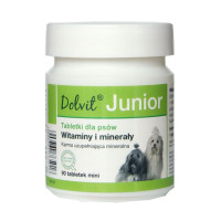Харчова добавка Dolfos Junior Mini для забезпечення фізіологічного розвитку для собак малих порід, 90 табл Харчова добавка Dolfos Junior Mini для забезпечення фізіологічного розвитку для собак малих порід, 90 табл