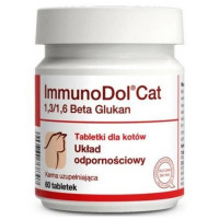 Пищевая добавка Dolfos ImmunoDol Cat для котов, 60 табл. Пищевая добавка Dolfos ImmunoDol Cat для котов, 60 табл.