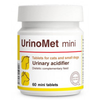 Таблетки Dolfos UrinoMet Mini для регулювання кислотності сечі для собак дрібних порід та котів, 60 табл. Таблетки Dolfos UrinoMet Mini для регулювання кислотності сечі для собак дрібних порід та котів, 60 табл.