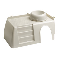 Пластиковый домик Ferplast Pub 3252 With Feeding Bowl для маленьких животных с лестницей и миской Пластиковый домик Ferplast Pub 3252 With Feeding Bowl для маленьких животных с лестницей и миской