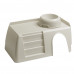 Пластиковый домик Ferplast Pub 3253 With Feeding Bowl для маленьких животных с лестницей и миской