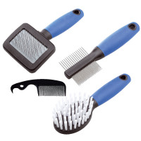 Набір Ferplast GRO 5998 Set Grooming Rod для грумінгу дрібних тварин Набір Ferplast GRO 5998 Set Grooming Rod для грумінгу дрібних тварин