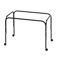 Металлическая подставка Ferplast Stand Cavie 80 Black под клетки для грызунов, чёрная Металлическая подставка Ferplast Stand Cavie 80 Black под клетки для грызунов, чёрная