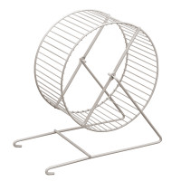 Колесо Ferplast L28 Squirrel Wheel White для белок и бурундуков, хром Колесо Ferplast L28 Squirrel Wheel White для белок и бурундуков, хром