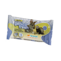 Очищающие салфетки Ferplast Genico Fresh Rodent Talc для грызунов, x15 Очищающие салфетки Ferplast Genico Fresh Rodent Talc для грызунов, x15
