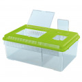 Контейнер Ferplast Container Geo Flat Large для мелких животных, рыб, черепах и насекомых, 8 л