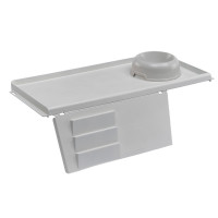 Пластиковый домик Ferplast Pub 3255 For Base M63 White Bowl для маленьких животных с лестницей и миской Пластиковый домик Ferplast Pub 3255 For Base M63 White Bowl для маленьких животных с лестницей и миской