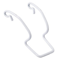 Гачок Ferplast L59 Clip White для клітин для птахів та гризунів, білий Гачок Ferplast L59 Clip White для клітин для птахів та гризунів, білий