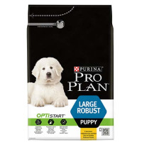 Сухой корм Purina Pro Plan Puppy Large Robust для щенков крупных пород, с курицей, 12 кг