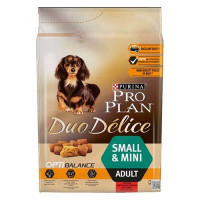 Сухой корм Purina Pro Plan Dog Duo Delice Small and Mini Adult для собак мелких пород, говядина с рисом, 700 г