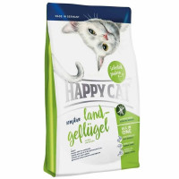 Сухий корм Happy Cat Sensitive Land-Geflugel для кішок з чутливим травленням, з птахом, 1.4 кг Сухий корм Happy Cat Sensitive Land-Geflugel для кішок з чутливим травленням, з птахом, 1.4 кг