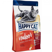 Сухий корм Happy Cat Supreme Indoor Voralpen-Rind для домашніх котів, з яловичиною, 1.4 кг Сухий корм Happy Cat Supreme Indoor Voralpen-Rind для домашніх котів, з яловичиною, 1.4 кг