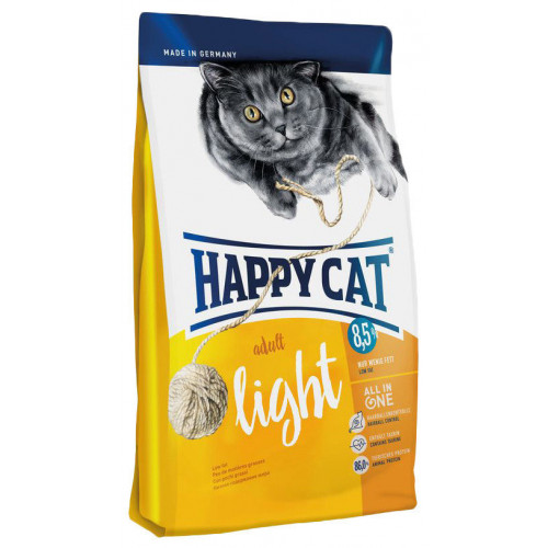 Сухий корм Happy Cat Supreme Adult Light для дорослих котів з надмірною вагою і схильних до повноти, 10 кг