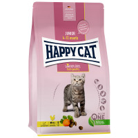 Сухий корм Happy Cat Junior Geflugel для кошенят віком від 4 до 12 місяців, з птахом, 4 кг Сухий корм Happy Cat Junior Geflugel для кошенят віком від 4 до 12 місяців, з птахом, 4 кг