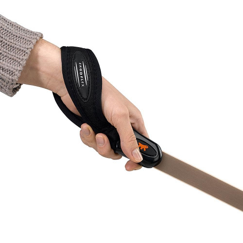 Еластичний поводок з ергономічною ручкою Ferplast Ergoflex G18 / 110 Grey для собак, 18 мм, 110 см