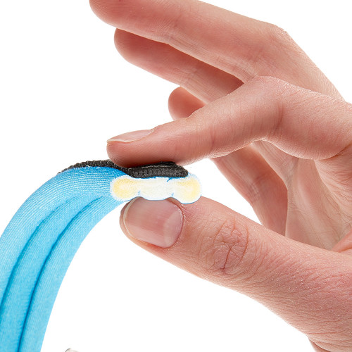 Нашийник на м'якій підкладці Ferplast Ergofluo C15 / 33 Blue для собак, A: 25 ÷ 33 см, B: 15 мм